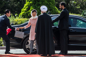 استقبال رسمی از رئیس جمهوری کره جنوبی 